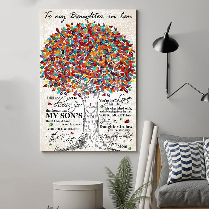 family Canvas and Poster ��� to daughterinlaw ��� I did not get wall decor visual art - GIFTCUSTOM
