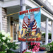 Firefighter 343. Never Forget 9-11-2001 Flag | Garden Flag | Double Sided House Flag - GIFTCUSTOM