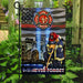 Firefighter 9-11 Never Forget Patriot Day Flag | Garden Flag | Double Sided House Flag - GIFTCUSTOM