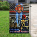 Firefighter 9-11 Never Forget Patriot Day Flag | Garden Flag | Double Sided House Flag - GIFTCUSTOM