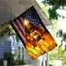 Firefighter American US Flag | Garden Flag | Double Sided House Flag - GIFTCUSTOM