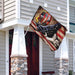 Firefighter. Fire Truck Flag | Garden Flag | Double Sided House Flag - GIFTCUSTOM