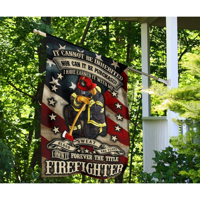 Firefighter Flag - GIFTCUSTOM