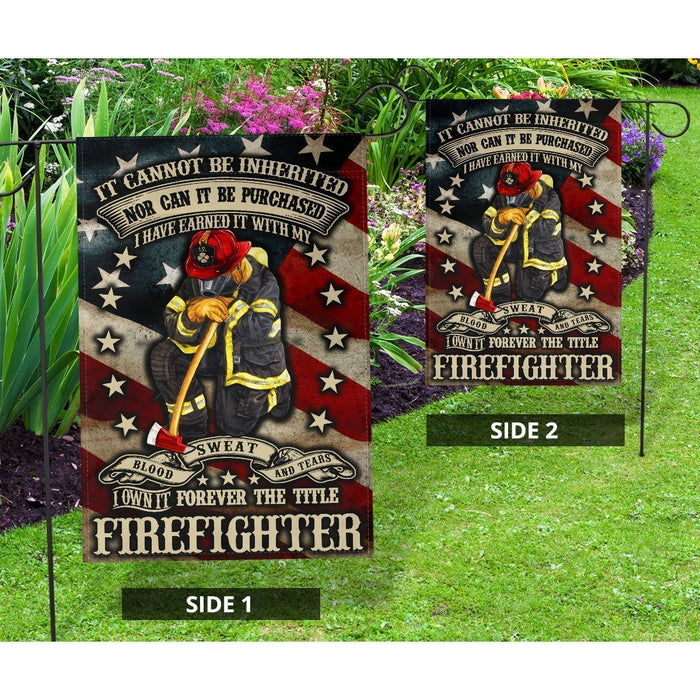 Firefighter Flag - GIFTCUSTOM