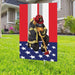 Firefighter Knee 343 Yard Sign (24 x 18 inches) - GIFTCUSTOM