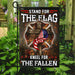 Firefighter Stand For The Flag Kneel For The Fallen Flag | Garden Flag | Double Sided House Flag - GIFTCUSTOM