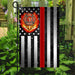 Firefighter. The Thin Red Line Flag | Garden Flag | Double Sided House Flag - GIFTCUSTOM