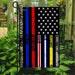 First Responder Flag | Garden Flag | Double Sided House Flag - GIFTCUSTOM