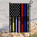 First Responder Flag | Garden Flag | Double Sided House Flag - GIFTCUSTOM