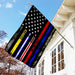 First Responder Flag | Garden Flag | Double Sided House Flag - GIFTCUSTOM