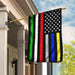 First Responder Flag | Garden Flag | Double Sided House Flag - GIFTCUSTOM