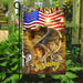 Fishing American Flag | Garden Flag | Double Sided House Flag - GIFTCUSTOM