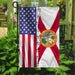 Florida & American Flag | Garden Flag | Double Sided House Flag - GIFTCUSTOM