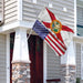 Florida & American Flag | Garden Flag | Double Sided House Flag - GIFTCUSTOM