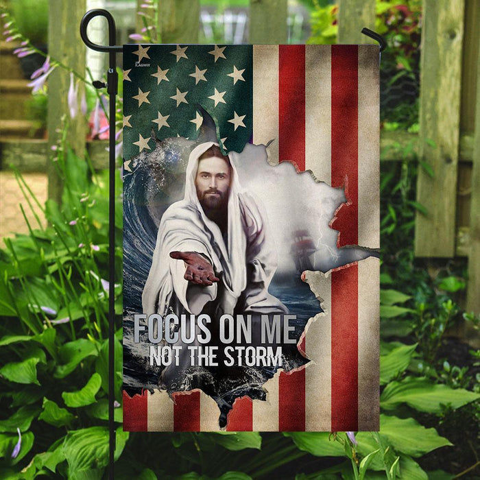 Focus On Me, Not The Storm Flag - GIFTCUSTOM