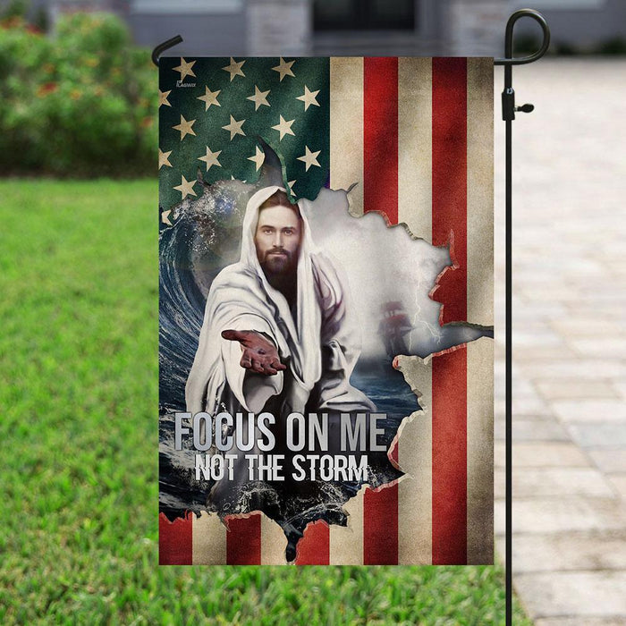Focus On Me, Not The Storm Flag - GIFTCUSTOM