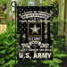 Forever The Title US Veteran Flag | Garden Flag | Double Sided House Flag - GIFTCUSTOM