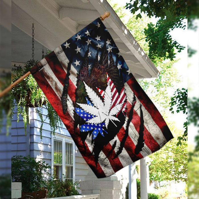 Four Twenty Freedom 4th July Flag | Garden Flag | Double Sided House Flag - GIFTCUSTOM