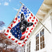 Frenchies American Flag | Garden Flag | Double Sided House Flag - GIFTCUSTOM