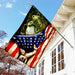 Frog American Flag | Garden Flag | Double Sided House Flag - GIFTCUSTOM