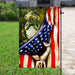 Frog American Flag | Garden Flag | Double Sided House Flag - GIFTCUSTOM