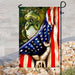 Frog American Flag | Garden Flag | Double Sided House Flag - GIFTCUSTOM