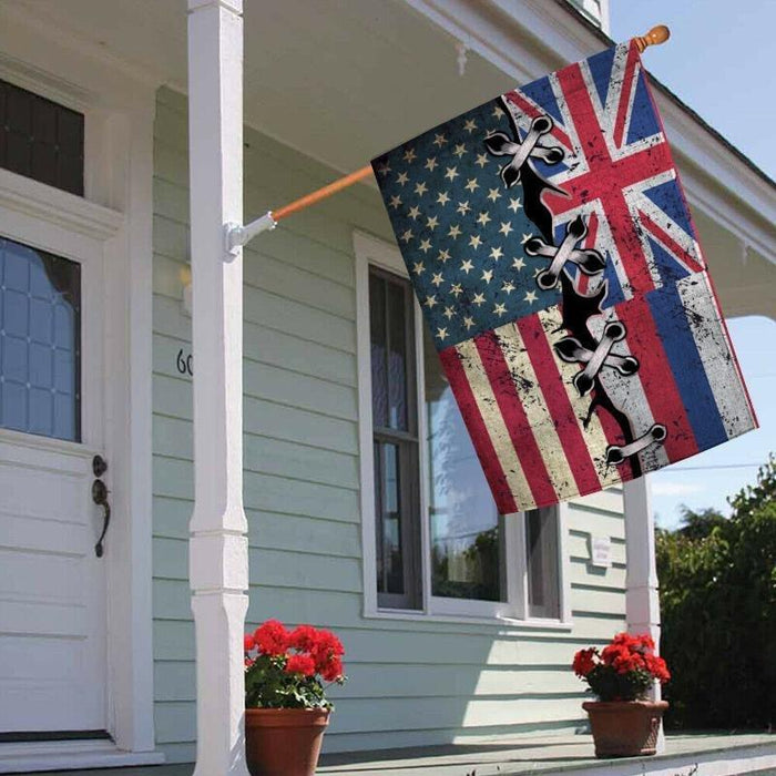 Garden Flag United StatesHawaii Garden Flag - GIFTCUSTOM