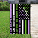 Genderqueer I Am Brave I Am Bruised Flag | Garden Flag | Double Sided House Flag - GIFTCUSTOM