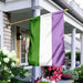 Genderqueer Pride Flag | Garden Flag | Double Sided House Flag - GIFTCUSTOM