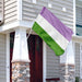 Genderqueer Pride Flag | Garden Flag | Double Sided House Flag - GIFTCUSTOM