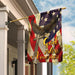 God Bless America Eagle Flag | Garden Flag | Double Sided House Flag - GIFTCUSTOM