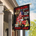 God Bless My Trucker Out On The Road Flag | Garden Flag | Double Sided House Flag - GIFTCUSTOM