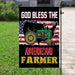 God Bless The American Farmer Flag | Garden Flag | Double Sided House Flag - GIFTCUSTOM