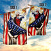 God Jesus Christian American Flag | Garden Flag | Double Sided House Flag - GIFTCUSTOM