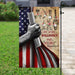 Hair Hustler American Flag | Garden Flag | Double Sided House Flag - GIFTCUSTOM