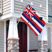 Hawaii State Map Flag | Garden Flag | Double Sided House Flag - GIFTCUSTOM