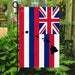 Hawaii State Map Flag | Garden Flag | Double Sided House Flag - GIFTCUSTOM