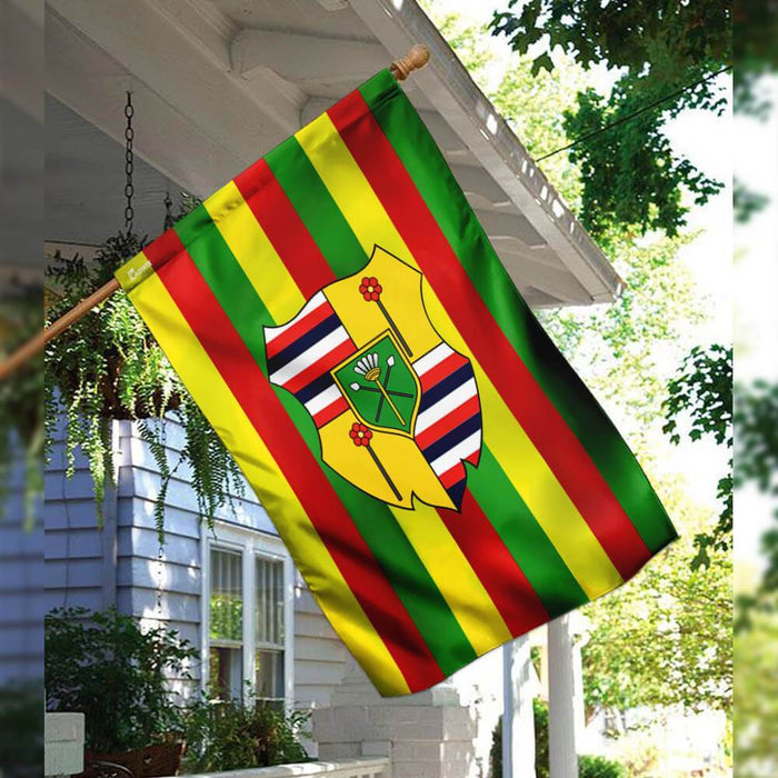 Hawaiian Flag | Garden Flag | Double Sided House Flag - GIFTCUSTOM