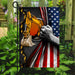 Heavy Machinery Excavator Flag | Garden Flag | Double Sided House Flag - GIFTCUSTOM
