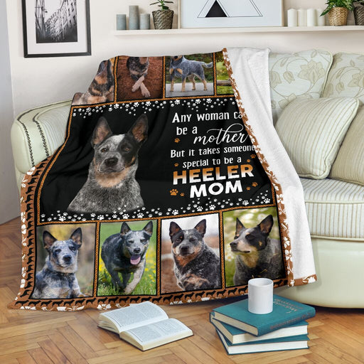 Heeler Australian Cattle Dog Mom Blanket - GIFTCUSTOM
