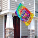 Hippie Be Kind Flag | Garden Flag | Double Sided House Flag - GIFTCUSTOM