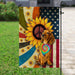 Hippie Dachshund Flag | Garden Flag | Double Sided House Flag - GIFTCUSTOM