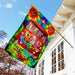 Hippie Peace Flag | Garden Flag | Double Sided House Flag - GIFTCUSTOM