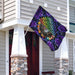 Hippie With A Rock and Roll Heart Flag | Garden Flag | Double Sided House Flag - GIFTCUSTOM