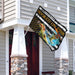 Hooked On Fish Flag | Garden Flag | Double Sided House Flag - GIFTCUSTOM