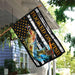 Hooked On Fish Flag | Garden Flag | Double Sided House Flag - GIFTCUSTOM