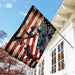 Horse America US Flag | Garden Flag | Double Sided House Flag - GIFTCUSTOM