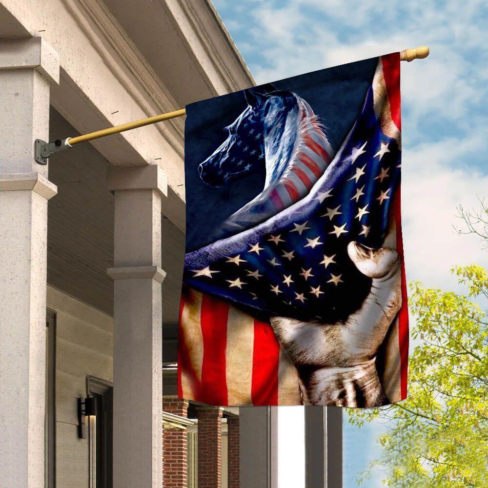 Horse Flag Horse US - GIFTCUSTOM