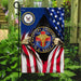 Hospital Corpmen US Navy Flag | Garden Flag | Double Sided House Flag - GIFTCUSTOM
