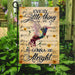 Hummingbird. Every Little Things Is Gonna Be Alright Flag | Garden Flag | Double Sided House Flag - GIFTCUSTOM